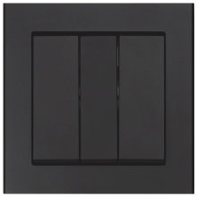 Strömbrytare 3 x 1-pol Optima Malmbergs